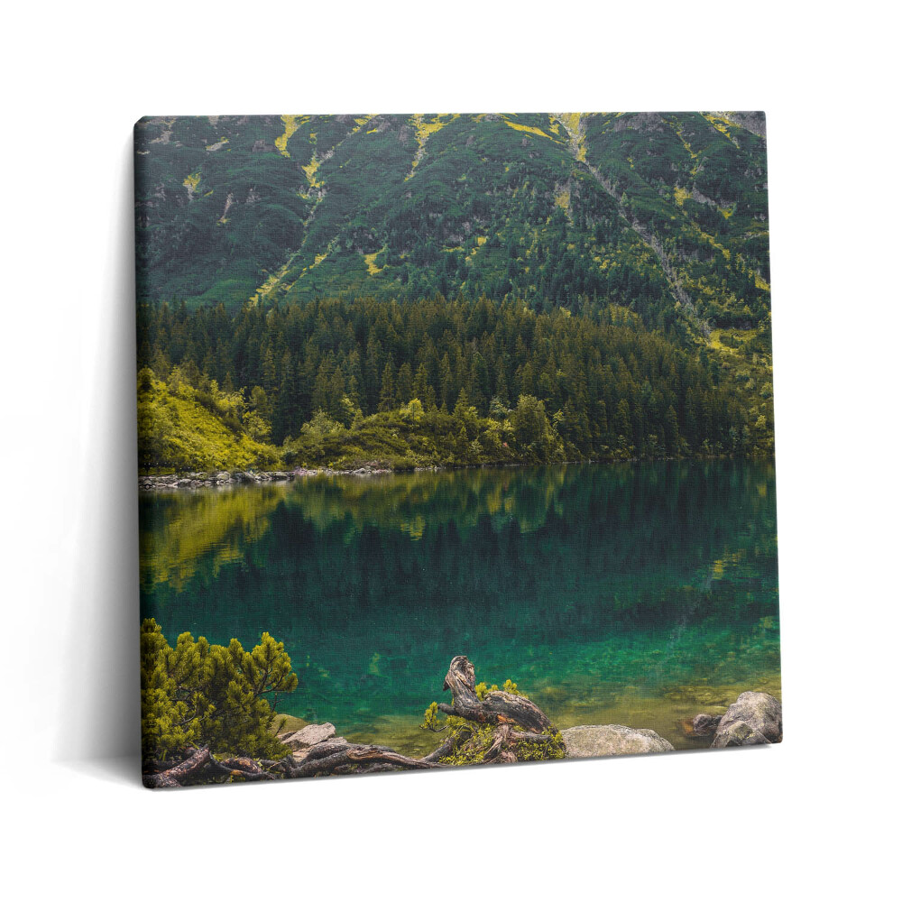 Vászonkép 60x60 Morskie Oko a Tátrában