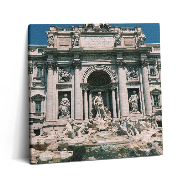 Vászonkép 60x60 Trevi-kút Rómában