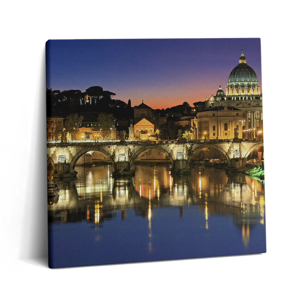 Vászonkép 60x60 Szent Péter bazilika Rómában
