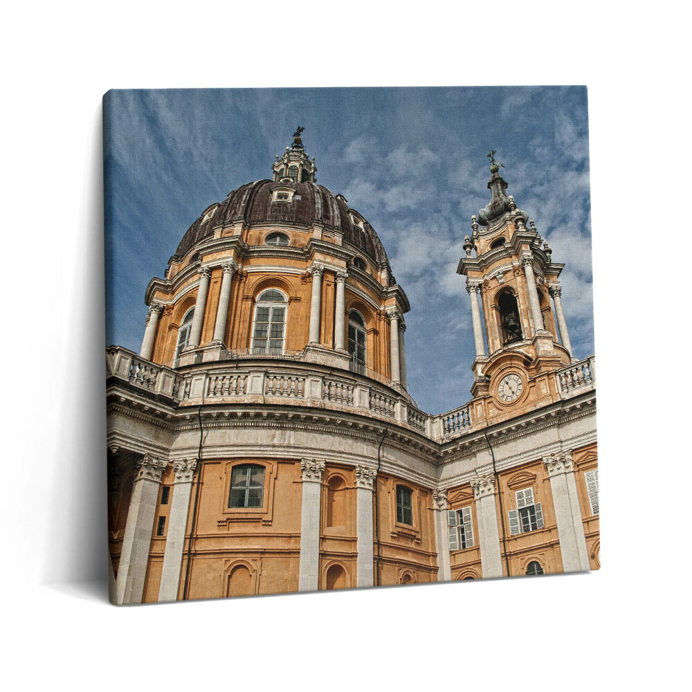 Vászonkép 60x60 Történelmi torinói székesegyház