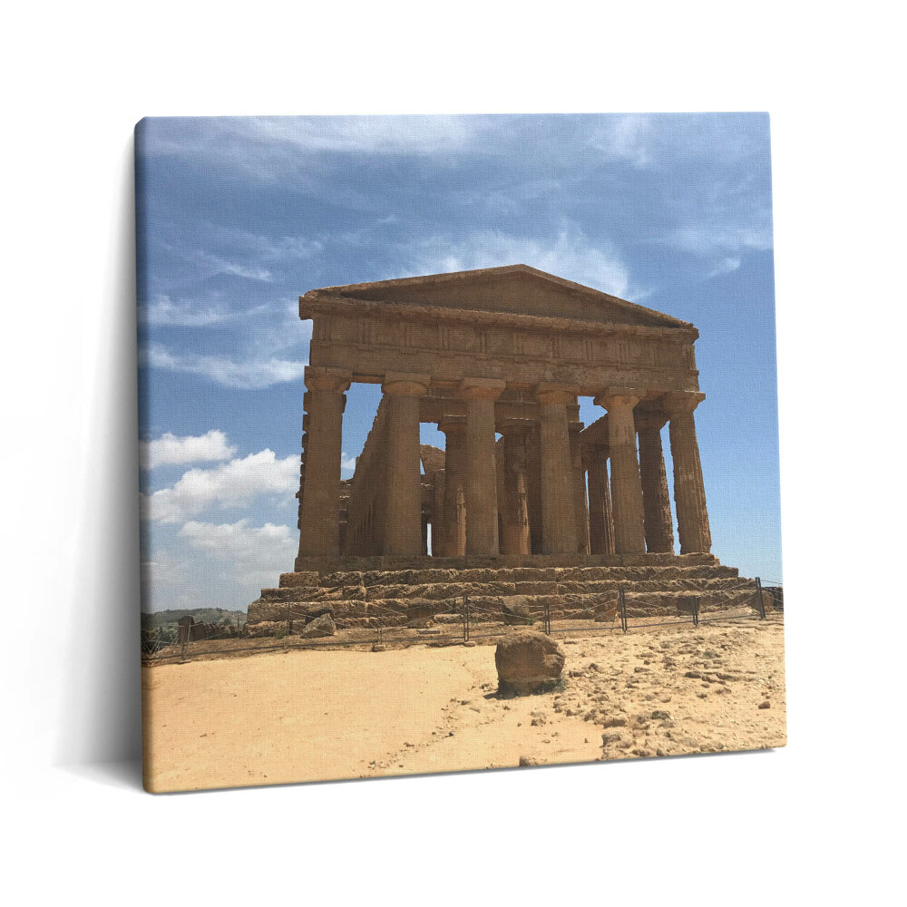 Vászonkép 60x60 Templom Szicíliában Olaszországban