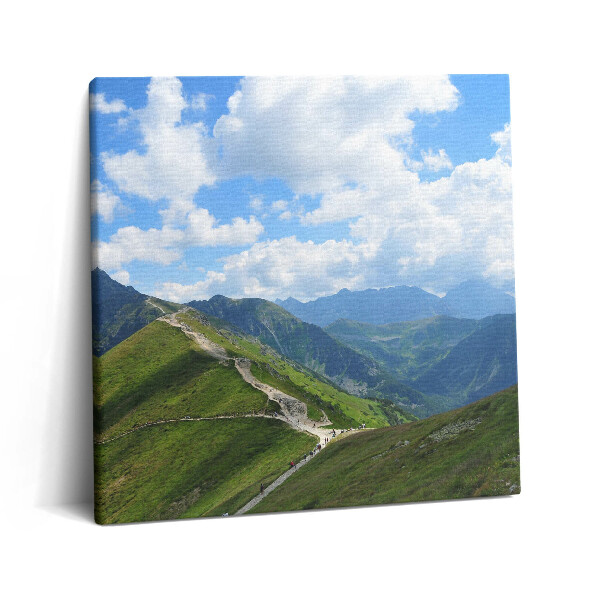Vászonkép 60x60 Kasprowy Wierch Zakopanéban