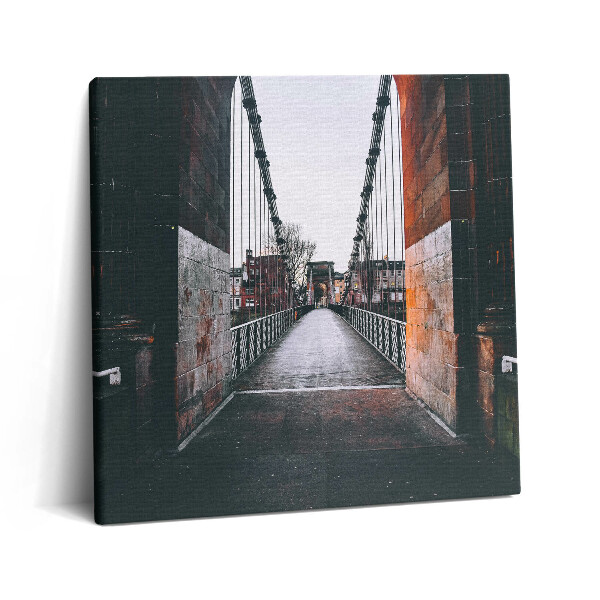 Vászonkép 60x60 Beton alagút Glasgow-ban