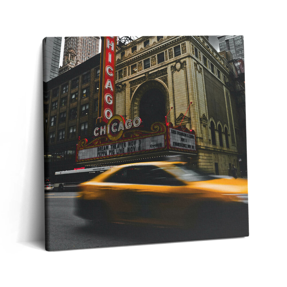 Vászonkép 60x60 Chicagói színház