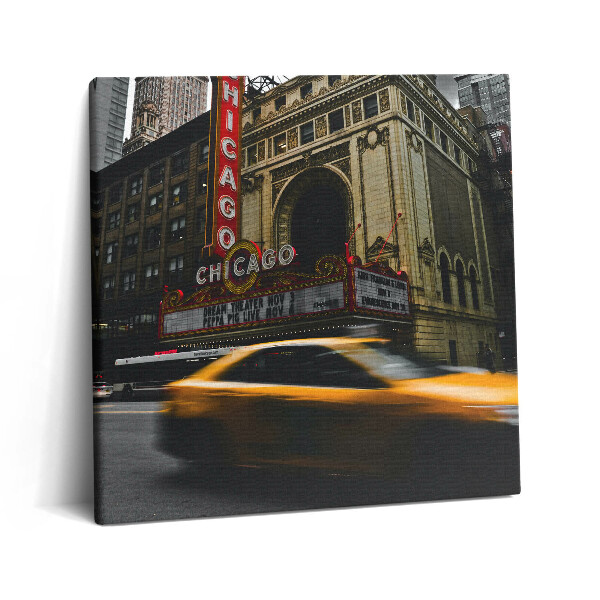 Vászonkép 60x60 Chicagói színház