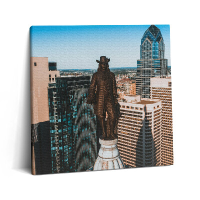 Vászonkép 60x60 William Penn emlékműve