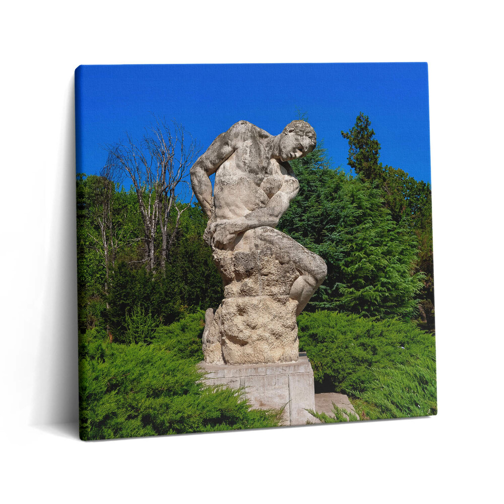 Vászonkép 60x60 Bukaresti óriásszobor