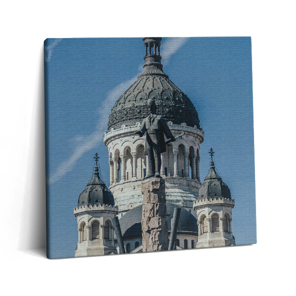 Vászonkép 60x60 Avram Iancu emlékműve