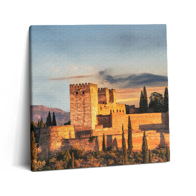 Vászonkép 60x60 Torre de la Vela erődje