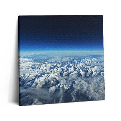 Vászonkép 60x60 Pireneusi táj