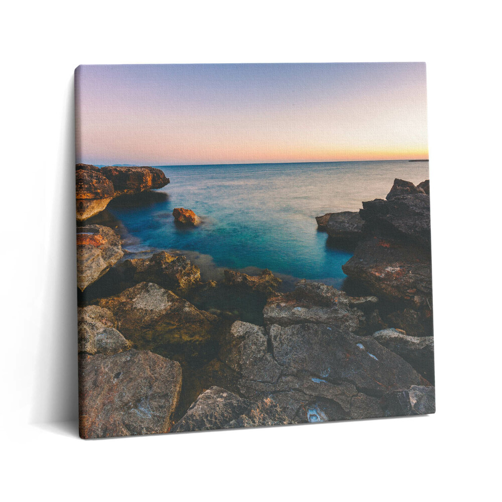 Vászonkép 60x60 Mediterrán táj