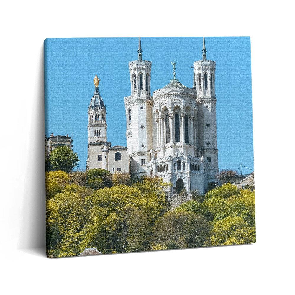 Vászonkép 60x60 Notre-Dame bazilika