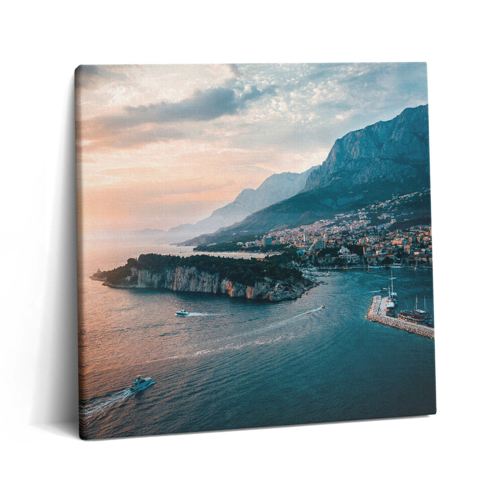 Vászonkép 60x60 Sziget Horvátországban