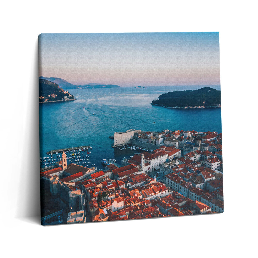 Vászonkép 60x60 Lásd Horvátország