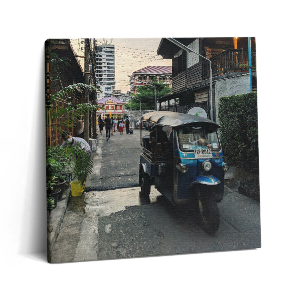 Vászonkép 60x60 Tuk tuk tuk Thaiföldön
