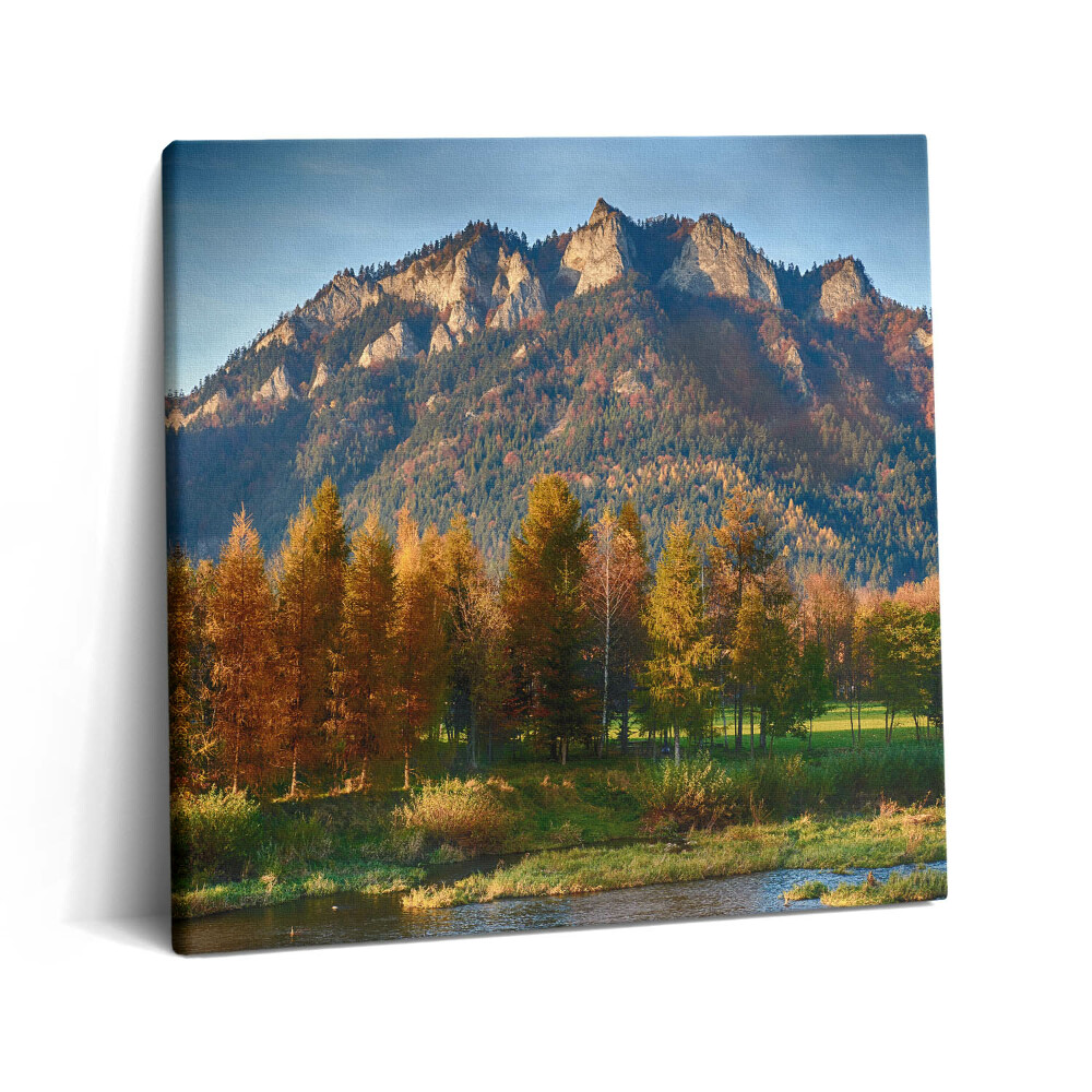 Vászonkép 60x60 Három korona csúcs