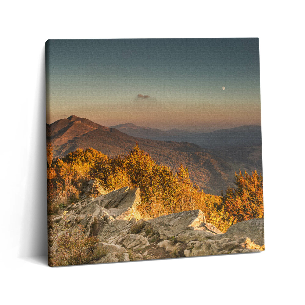 Vászonkép 60x60 Bieszczady