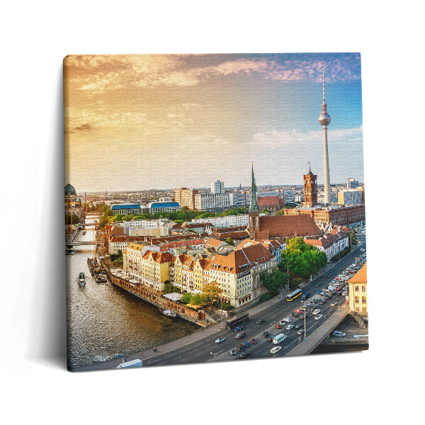 Vászonkép 60x60 Berlin látképe
