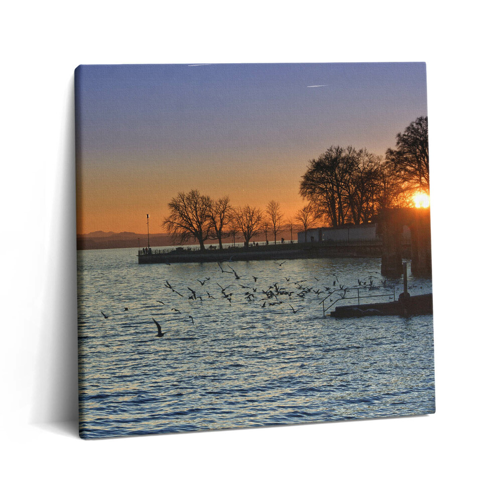 Vászonkép 60x60 Bodeni-tó Németországban