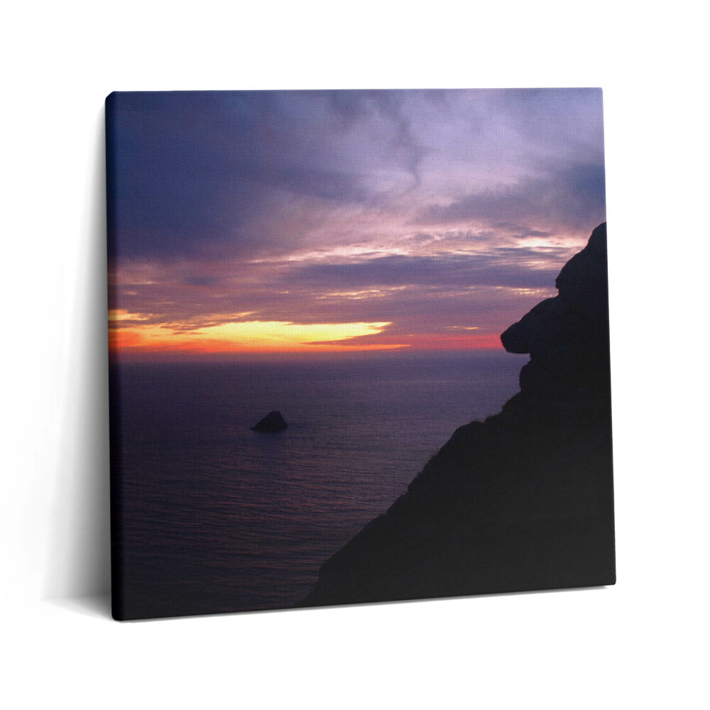 Vászonkép 60x60 Kőfej