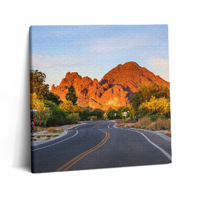 Vászonkép 60x60 A Camelback-hegy kilátása