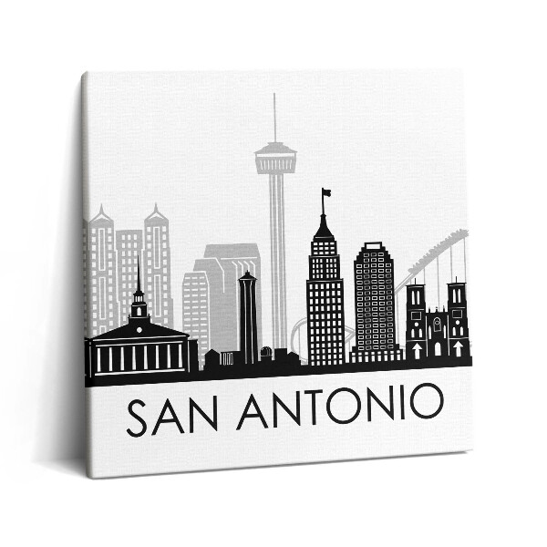 Vászonkép 60x60 San Antonio városa Texas