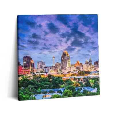 Vászonkép 60x60 San Antonio városkép
