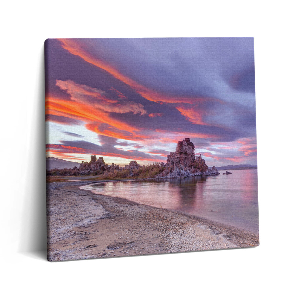 Vászonkép 60x60 Mono-tó Kalifornia keleti részén