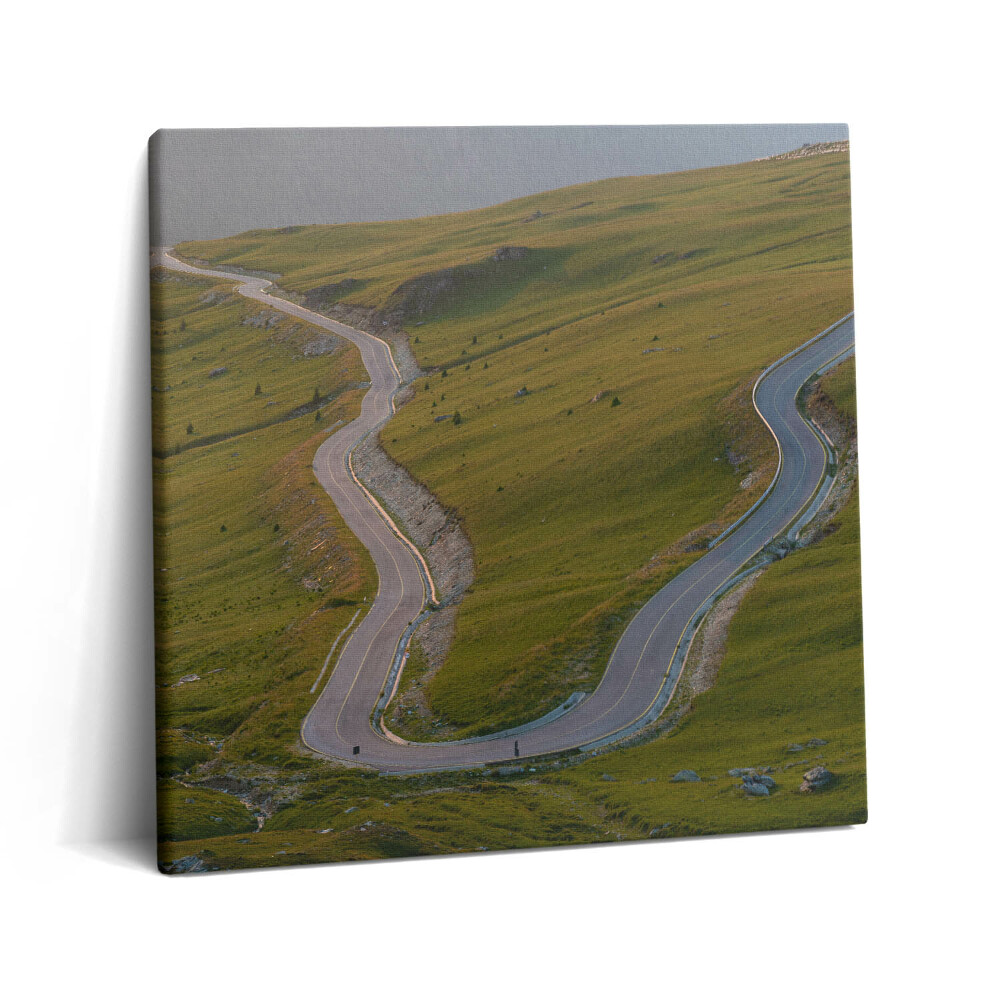 Vászonkép 60x60 Transzalpin út 67c