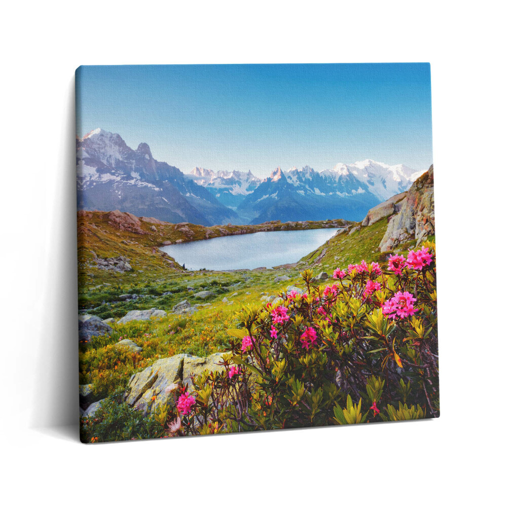 Vászonkép 60x60 Mont Blanc Chamonix-i gleccser