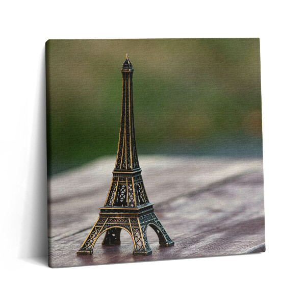 Vászonkép 60x60 Szuvenír az Eiffel-toronyról