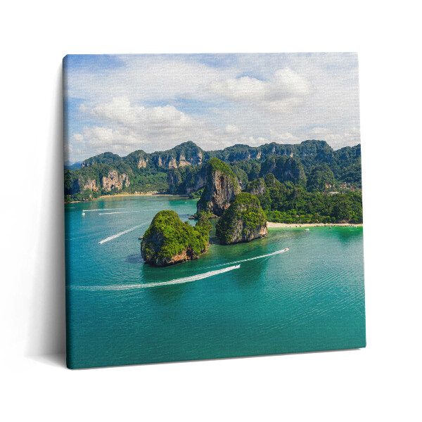 Vászonkép 60x60 Sziget Thaiföldön