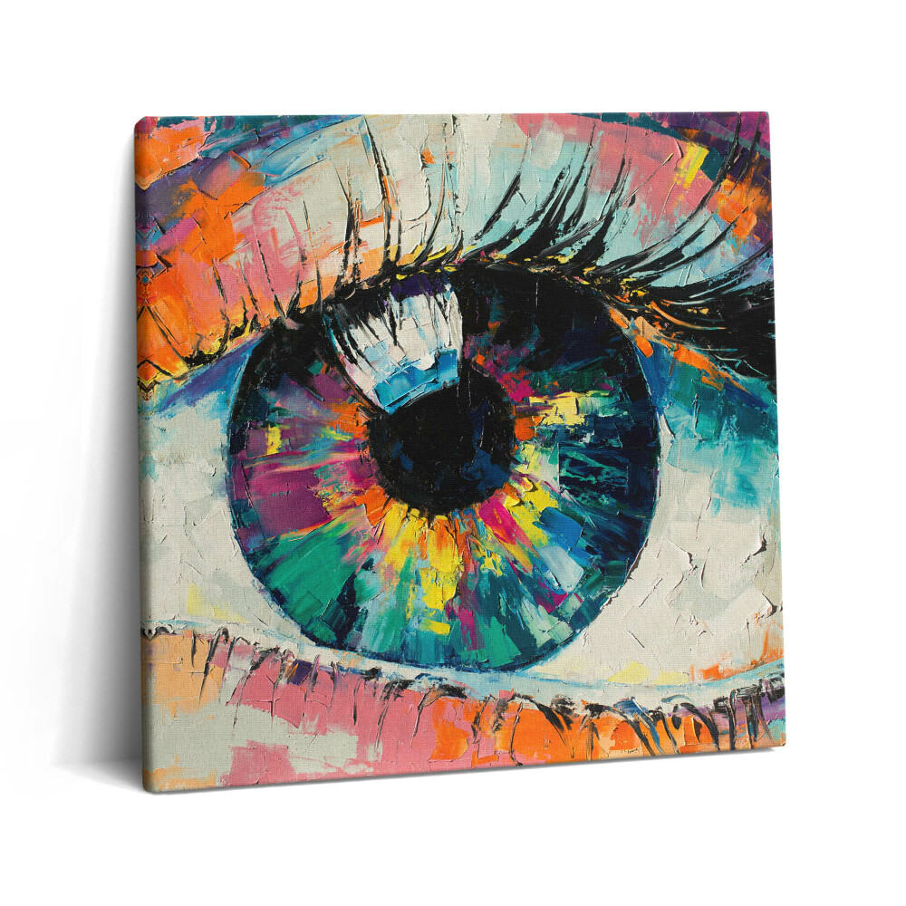 Vászonkép 60x60 Az emberi szem pupillája