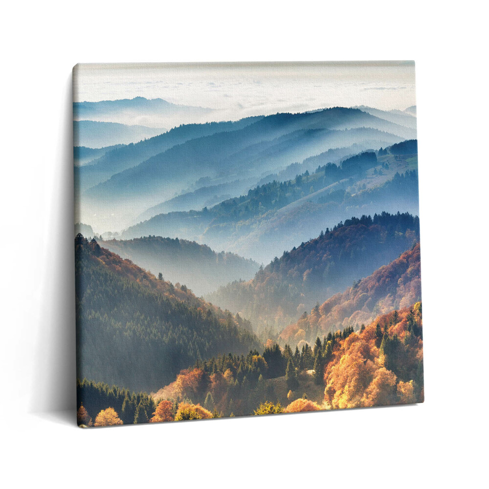 Vászonkép 60x60 Hegyi táj