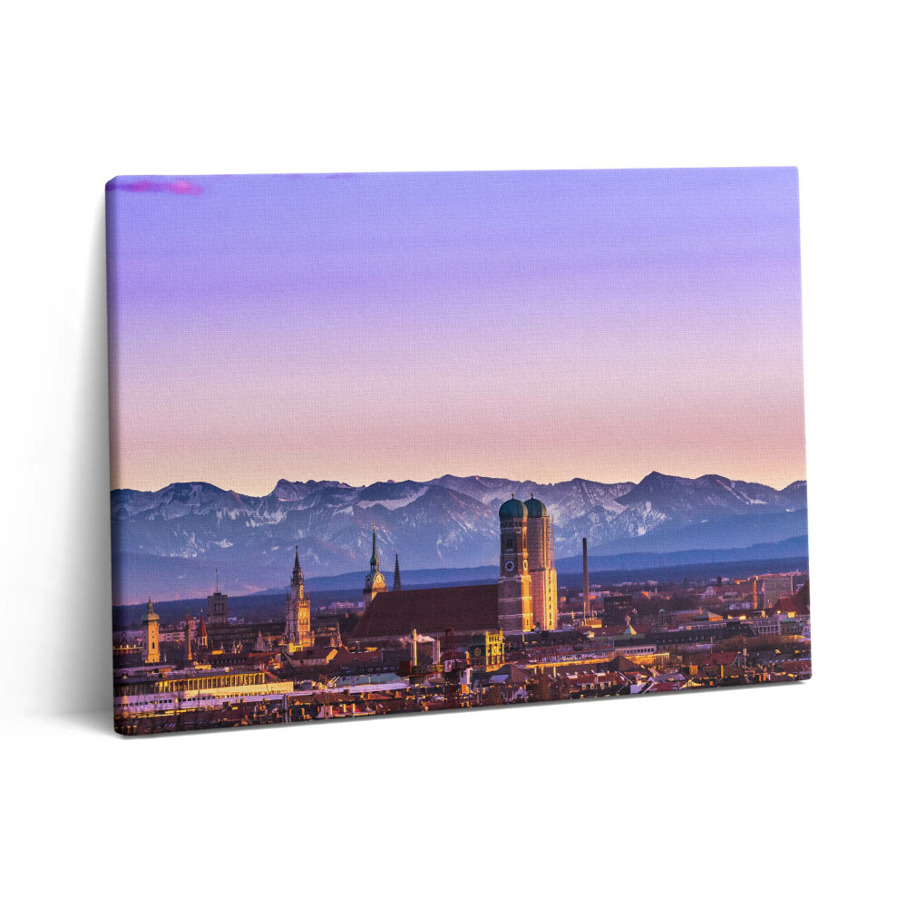 Vászonkép falra 80x60 Német Alpok Münchenben