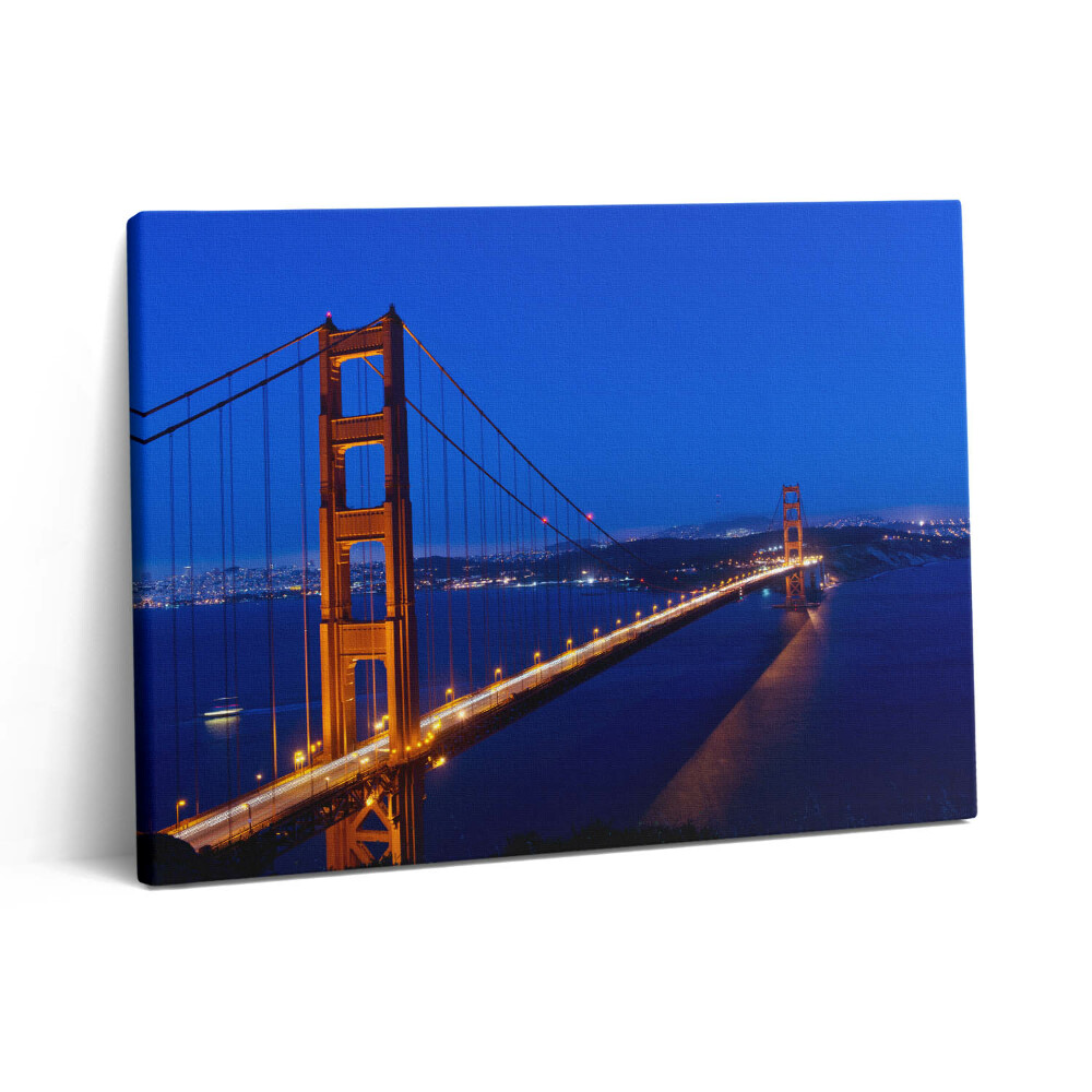 Vászonkép falra 80x60 A Golden Gate híd látképe