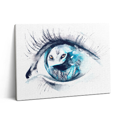 Vászonkép falra 80x60 Egy farkas megjelenése