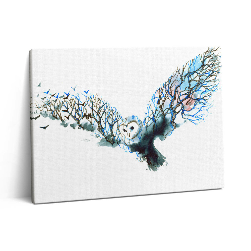 Vászonkép falra 80x60 Szabadság és madár természet