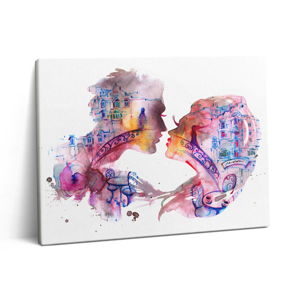 Vászonkép falra 80x60 Két test - egy lélek