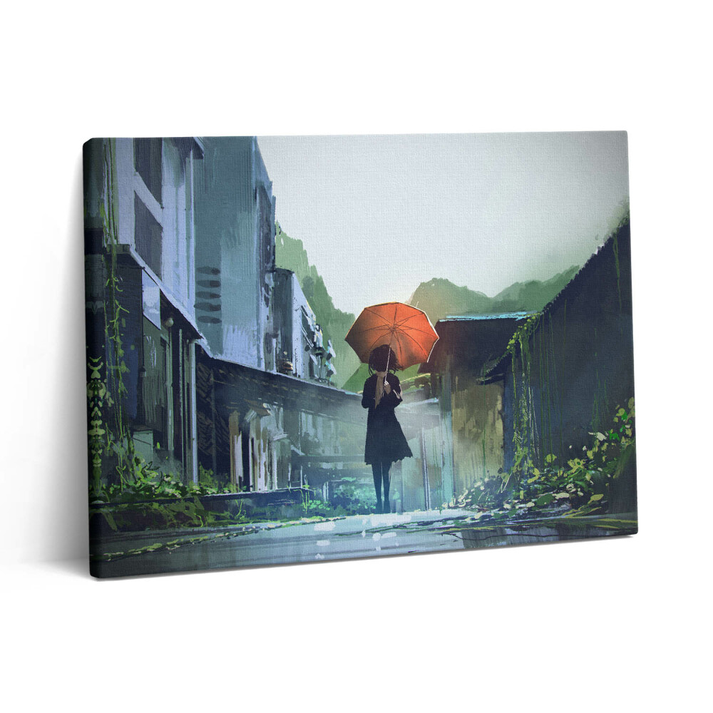 Vászonkép falra 80x60 Séta és angol időjárás