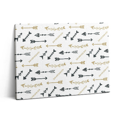 Vászonkép falra 80x60 Hipszter geometriai minta