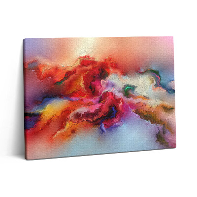 Vászonkép falra 80x60 Kiömlött festék