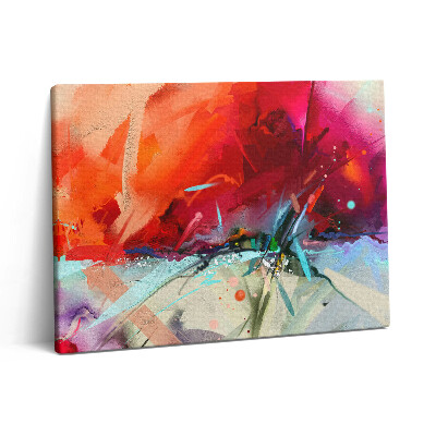Vászonkép falra 80x60 Színes improvizáció