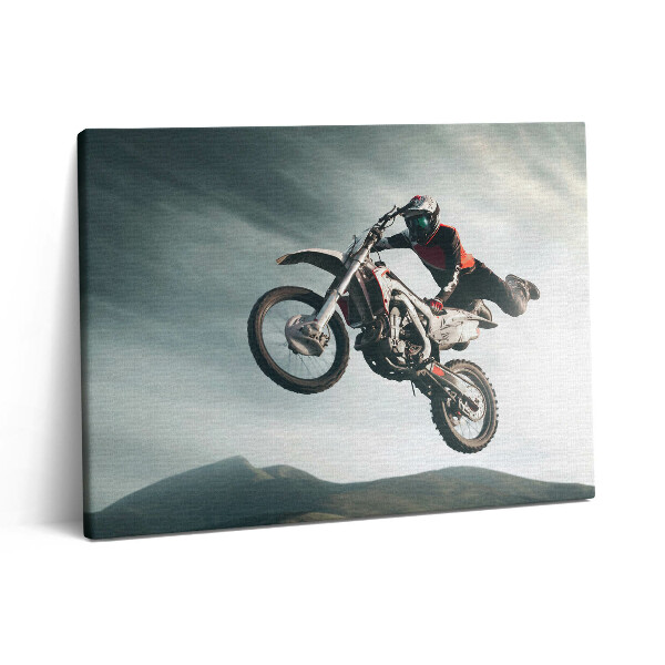 Vászonkép falra 80x60 Motoros stílus és adrenalin
