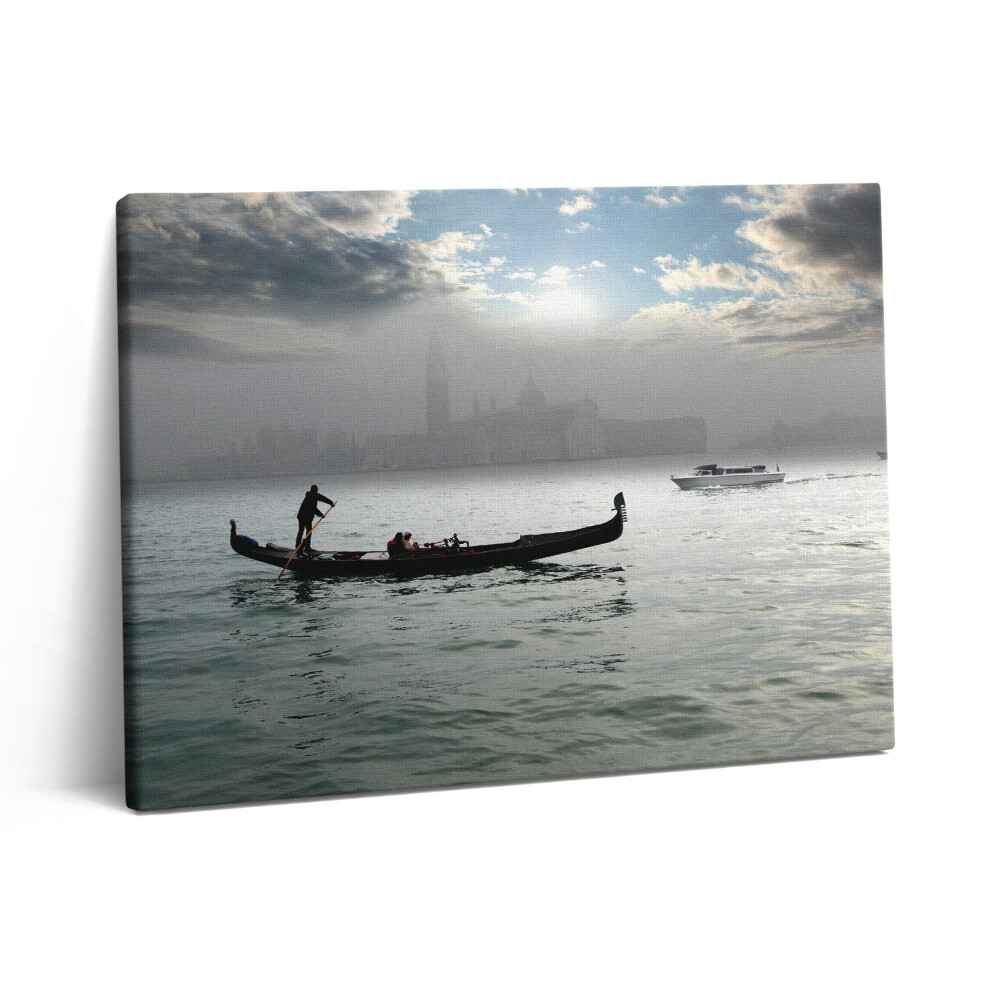 Vászonkép falra 80x60 Velencei gondolák