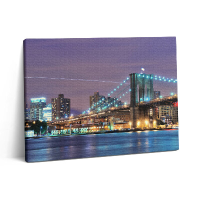 Vászonkép falra 80x60 Brooklyn híd
