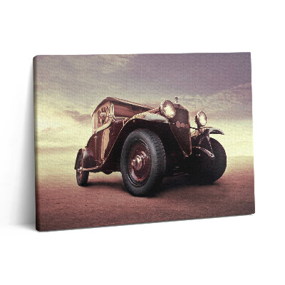 Vászonkép falra 80x60 Szüreti stílusú autó