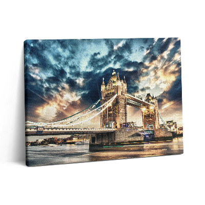 Vászonkép falra 80x60 Tower Bridge Londonban