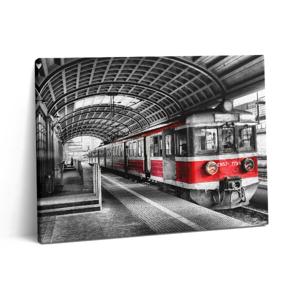 Vászonkép falra 80x60 Régi vasúti peron