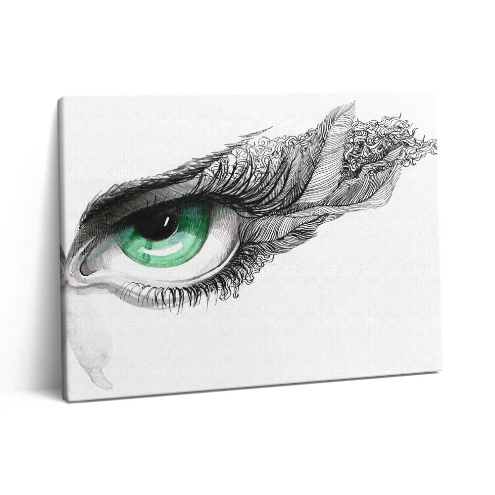 Vászonkép falra 80x60 Absztrakció egy emberi szemről